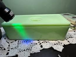 Antique Mckee REFRIGERATOR BOX Covered Dish Jadite Opaline ...