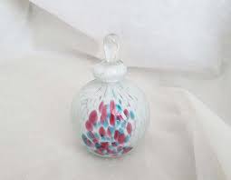 Vintage Art Glass Perfume Bottle, Mdina Signed Speckled ...