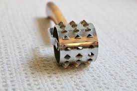 Vintage Meat Tenderizer - Metal Roller With Bakelite Handle ...