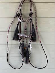 Handmade horsehair bridle | Ramona horse tack for sale | Facebook