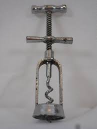 Collectable Vintage French Metal Corkscrew / Barware ...