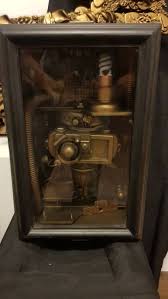 Framed Face steam punk Sculpture by Nihal Weerasinghe ...