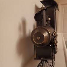 Table or Shelf Clock - Old Train Table or Shelf Clock ...