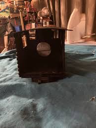 Train engine craft stick interior features