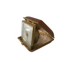 Vintage EUROPA Travel Clock Diplomat Alarm Wind-up Pocket Clock 2 jewels Germany | eBay