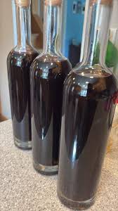 Making wild black wine for thanksgiving