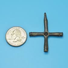 Religious Coins Medieval Bronze Crusaders Cross In Wheel Ancient Christian Pendant Sun Amulet Bible Verse Gold Coins