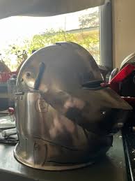 Medieval Italian Armet Helmet Bassinet 16 Gauge SCA LARP ...