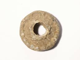 Medieval Patterned Lead WOOL Spindle Whorl Weight Metal ...