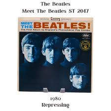 Vintage 1986 Meet the Beatles Vinyl Album |collectible Rock ...