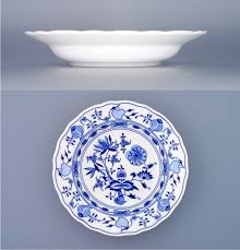 Plate deep 21 cm, Original Blue Onion Pattern - Cibulák (Blue ...