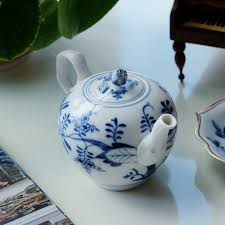 Antique Meissen Blue Onion Pattern Teapot for Two 450ml ...