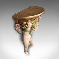 1850's Early Victorian Antique Decorative Clock Mount | Chairish