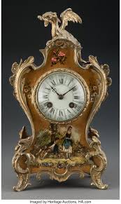 Sold at Auction: A. Marti, A Louis XV Style Ormolu Mounted Mantel Clock with Works by S. Marti, Paris, work