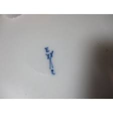 Antique French Porcelain Footed Hand Painted Bowl | Chairish