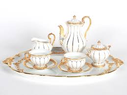 Meissen Porcelain "Tête à Tête" Coffee Set - IB08075 ...