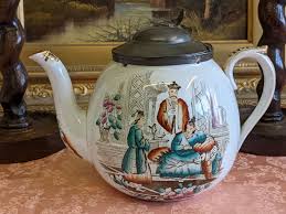 Scotland Bo'ness Oriental Scene Decorated Ceramic Teapot - Etsy
