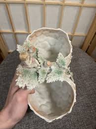 Andrea Sadek Trinket Bowl Basket Cherub Figure Occupied ...