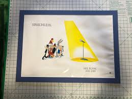 Warner Brothers Speechless Lithograph Tribute Mel Blanc ...