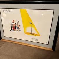 Mel Blanc “ Speechless “ 31x22 Framed Print | Mercari