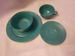 Vintage Hazel Atlas Ovide Aqua Teal Turquoise Platonite ...
