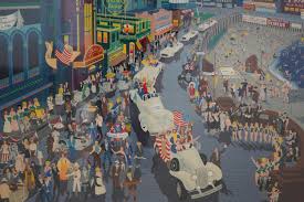 1980s Melanie Taylor Kent Atlantic City Boardwalk Serigraph ...