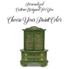 Custom Jewelry Box Hand Painted Personalized 6 Drawer Jewelry Organizer Made to Order, Gift for Wife, Unique Vintage Elegantly Sophisticated - Etsy