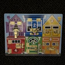 Melissa & Doug | Toys | Melissa Doug Latches Wooden Activity ...