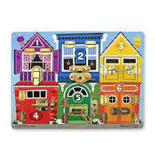 Melissa & Doug Latches Board Puzzle