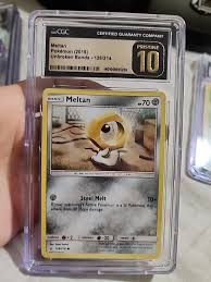 CGC PRISTINE 10 Pokémon TCG Meltan Unbroken Bonds 128/214 ...