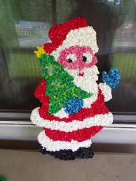 Vintage Melted Popcorn Christmas Candlestick, Reindeer ...