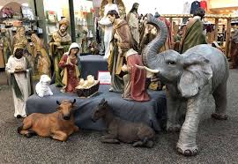 Heaven's Majesty Elephant, 37" Tall (for 27" Scale Nativity)