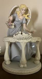 2005 Member's Mark Hand Painted 12" Porcelain Angel Figurine ...
