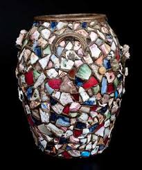 Rare Rockingham Bust of Admiral Dewey, American, late 19th century -- Lot 131 -- October 17, 2015 Stoneware Auction -- Crocker Farm, Inc.