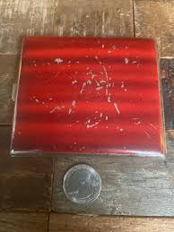 Vintage Red Enamel Memory of Japan and Korea Souvenir ...