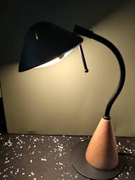 Vintage Atomic Era UFO Desk Lamp: Mid-century Modern Space ...