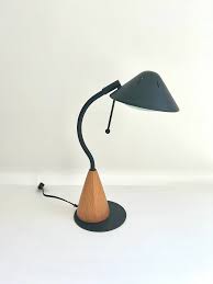 Vintage Memphis Style Table Lamp | Chairish