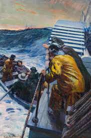 Sold at Auction: Stanley Massey Arthurs, Stanley Massey Arthurs (American, 1877-1950) Mrs. Greenhow Attempts to Escape