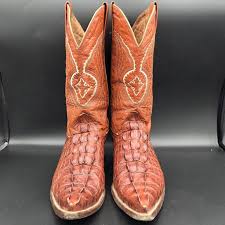 Cactus Jack | Shoes | Cactus Jacks Alligator Print Western ...