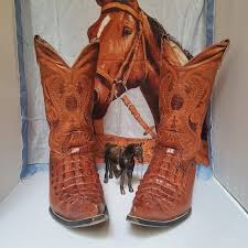 ARRIER0 | Shoes | Arriero Mexican Cowboy Boots Crocodile ...