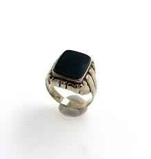 Signet Ring Men Ring - 925 Silver - Size 63 - 4.90 Grams | eBay