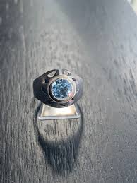 Buy Silver Ring With Aquamarine Online in India - Etsy