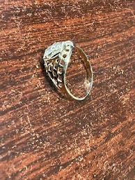 10 Kt Yellow Gold Initial “ A “ Ring Size 7 Scrap Or Wear | eBay