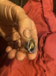 sterling silver ring With Topaz Stone Size 8 1/4 | eBay