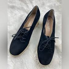 NEW bettye muller concepts regina leather espadrilles lace up wedge black 9 $150 | eBay