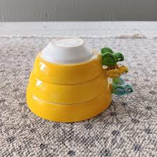 Vintage Menschik Goldman 1950s Ceramic Beehive Stacking ...