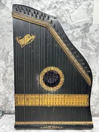 Antique The Columbia No. 2 1/4 Zither By Phonoharp *For ...