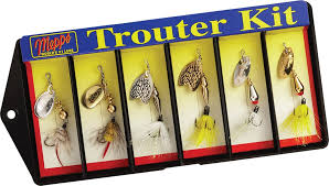 Trouter Kit - Dressed #0 Lure Assortment Fishing Lure | Mepps