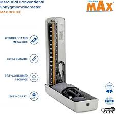 LIFE LINE MAX DELUXE Portable Mercurial Blood Pressure ...