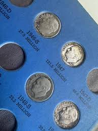 Vintage Whitman Roosevelt Dimes Collection 1946 No 9029 Coin Album Includes 25 Coins Collectible Money Memorabilia - Etsy